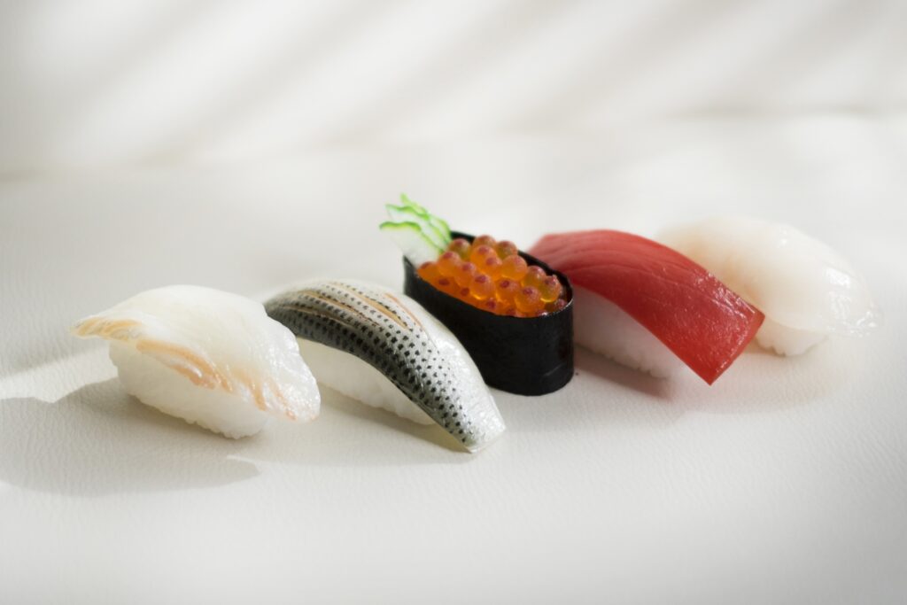 food sample sushi