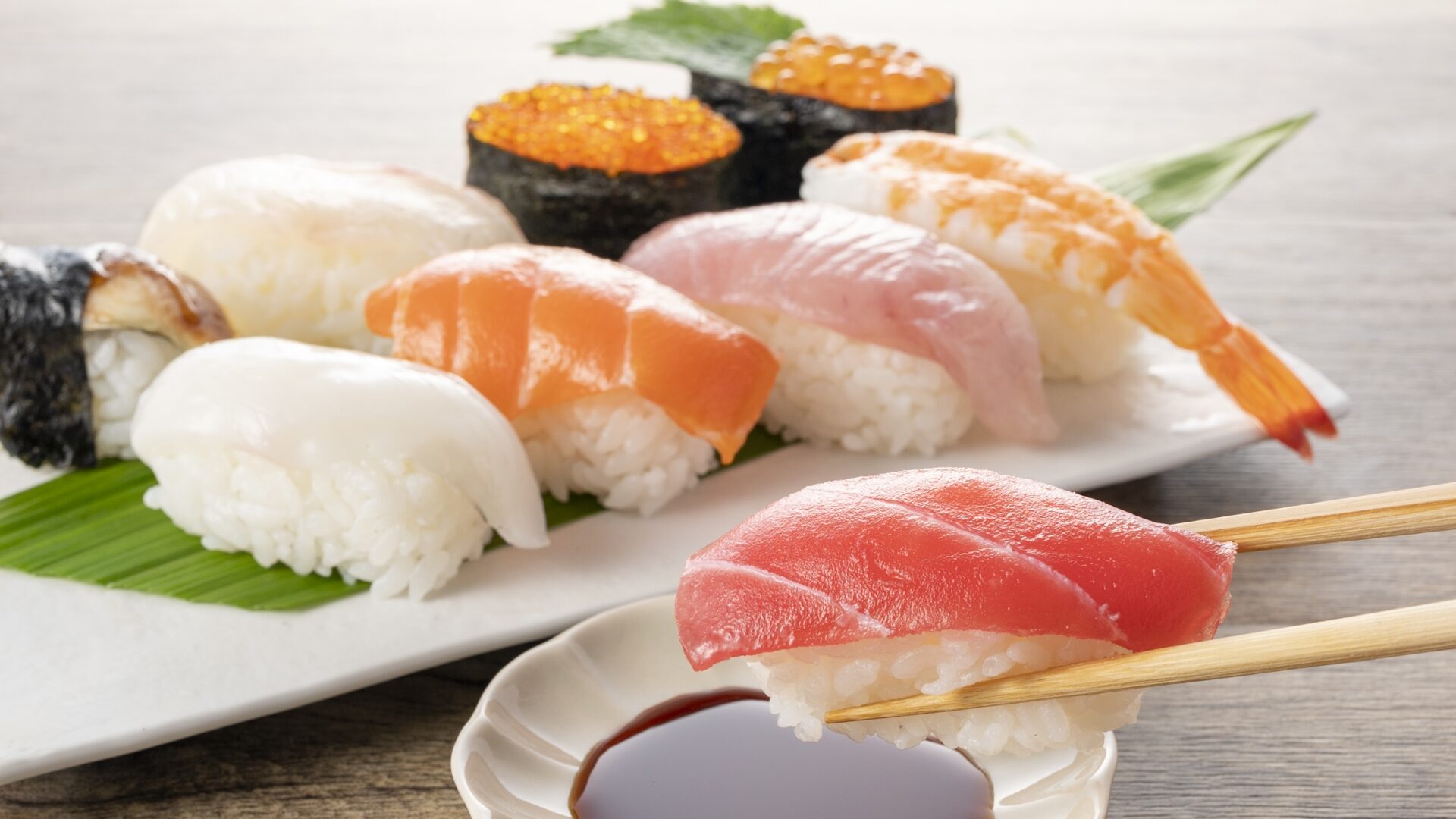 beautiful sushi